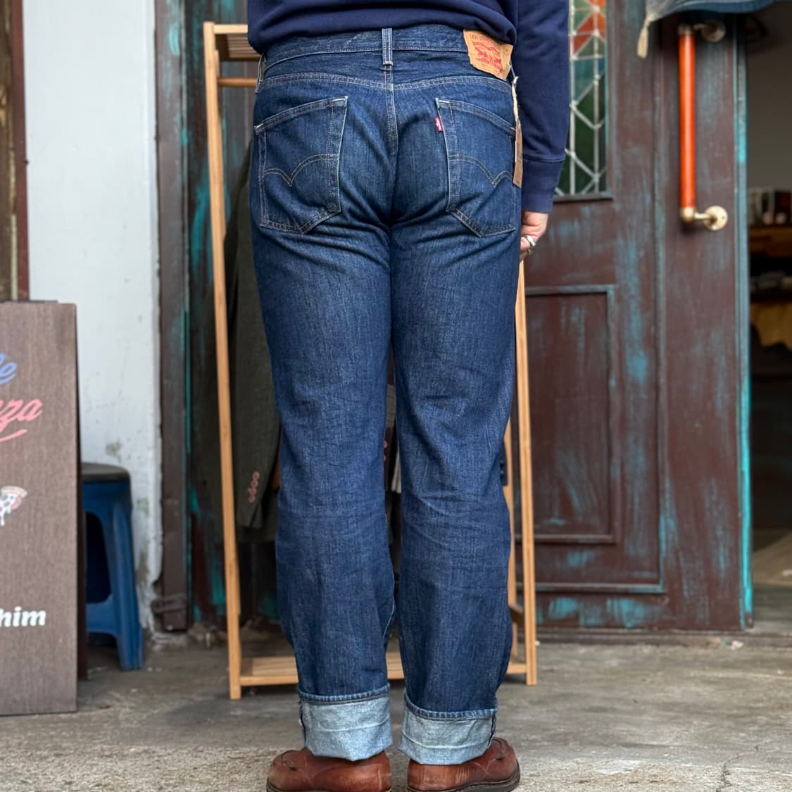 90‘s 리바이스 501 스트레이트 핏 데님 팬츠 36 상품이미지9