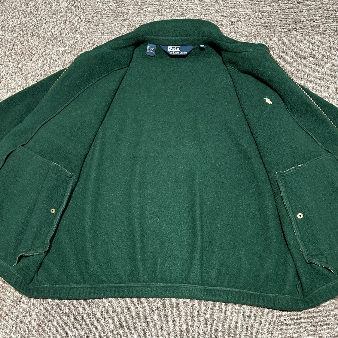 XL) 폴로 랄프로렌 폴라텍 플리스 후리스 블루종  상품이미지6