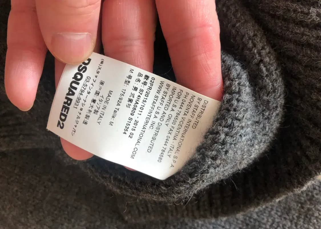 디스퀘어드 가디건 M 상품이미지5