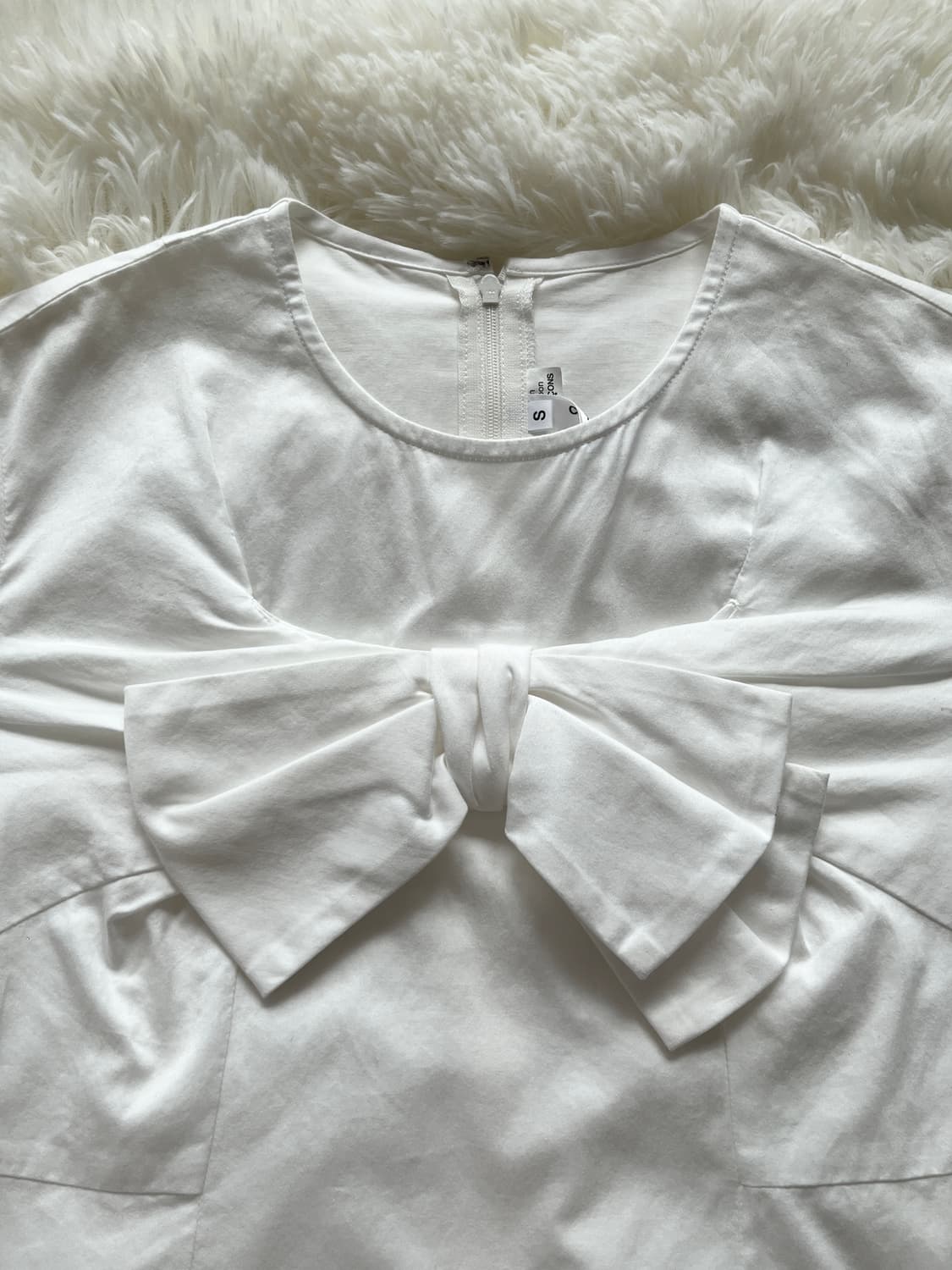 2016 꼼데가르송 리본 블라우스 셔츠 상품이미지3