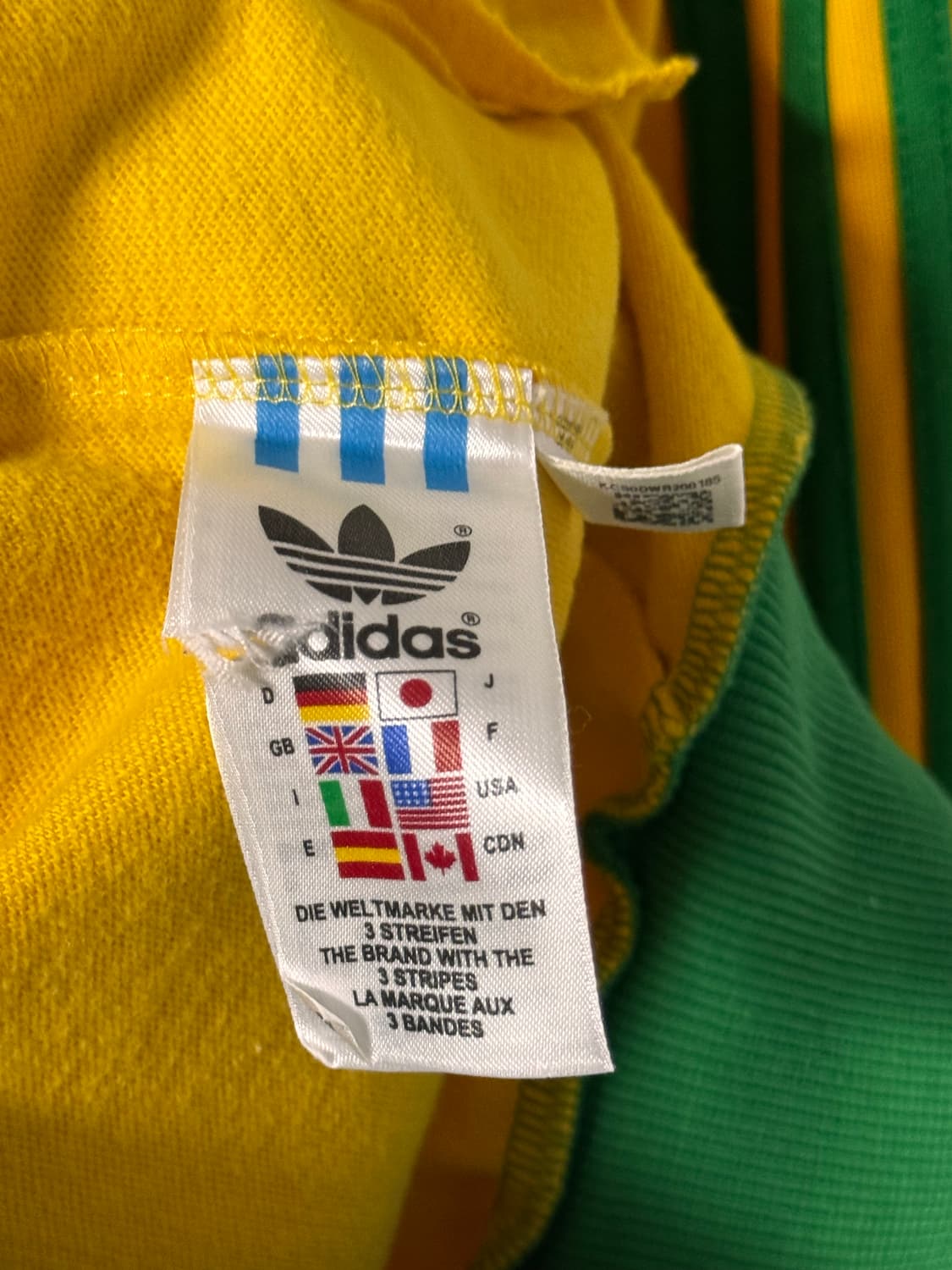 아디다스 브라질 리오 빈티지 트랙탑 상품이미지5
