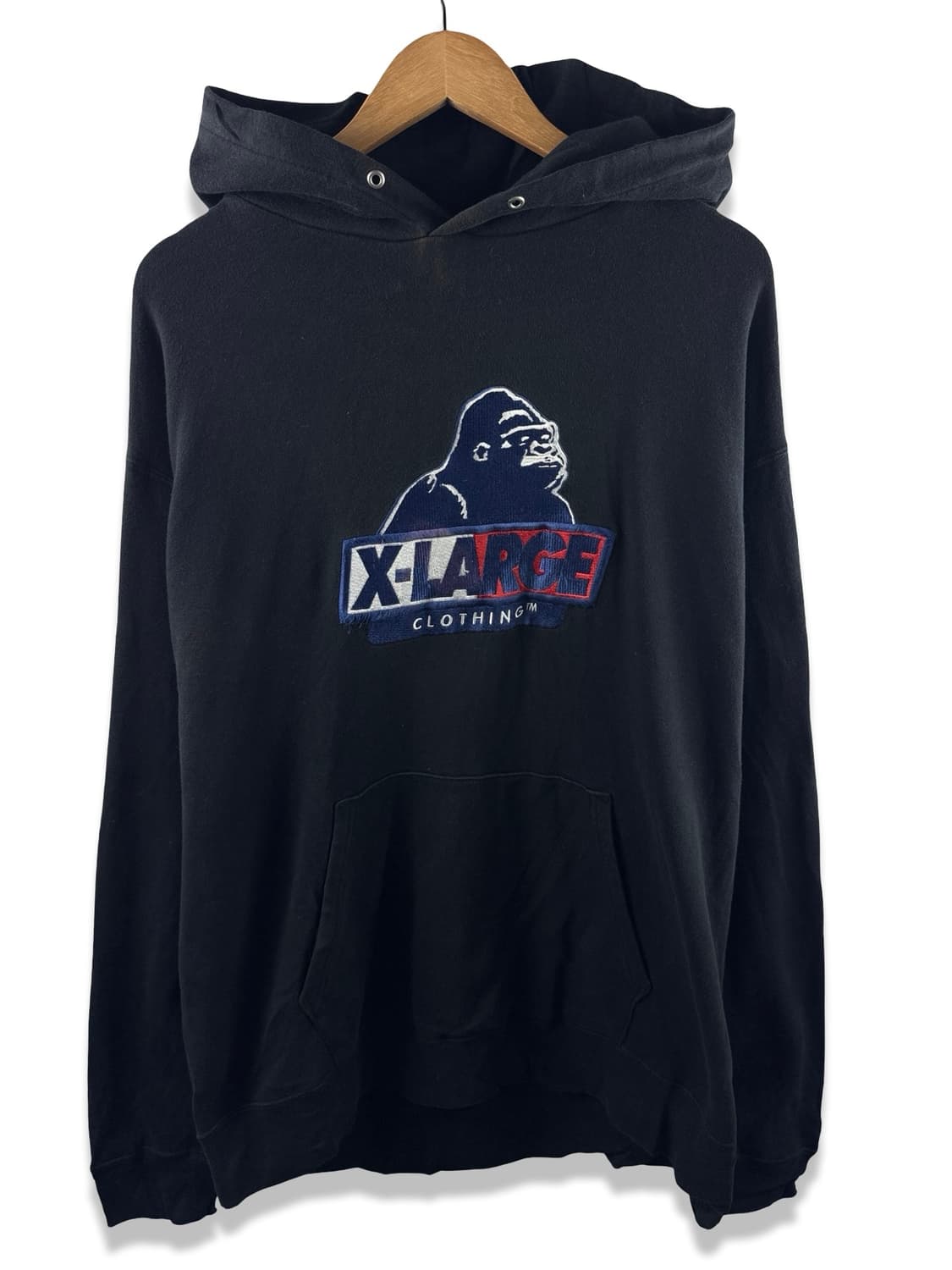 엑스라지 빅로고 블랙 후드티2275 상품이미지1