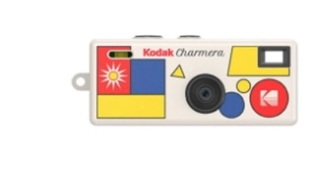 코닥 차메라 키링 화이트 버전 상품이미지2