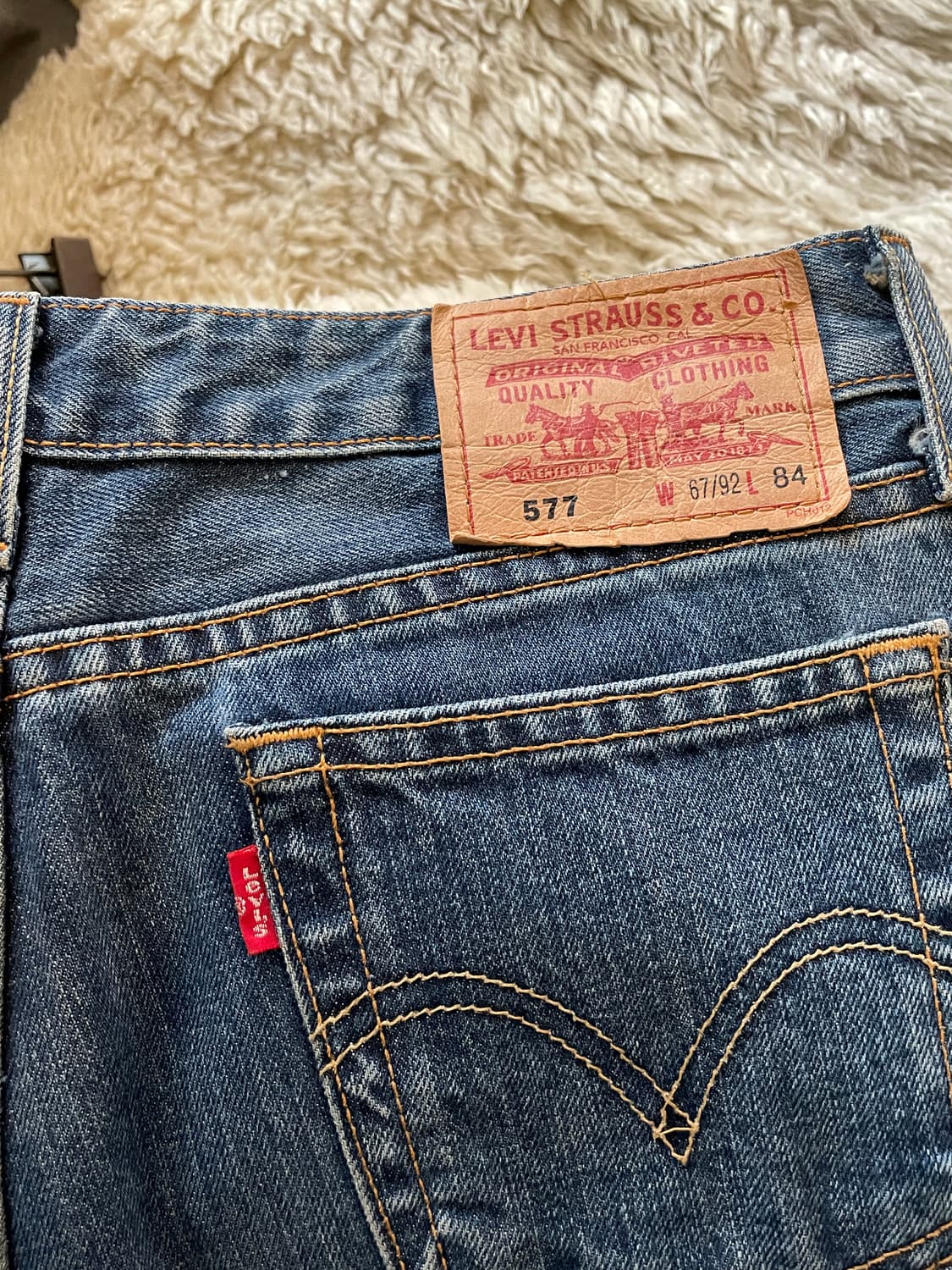 리바이스577 부츠컷 데님 팬츠 상품이미지2