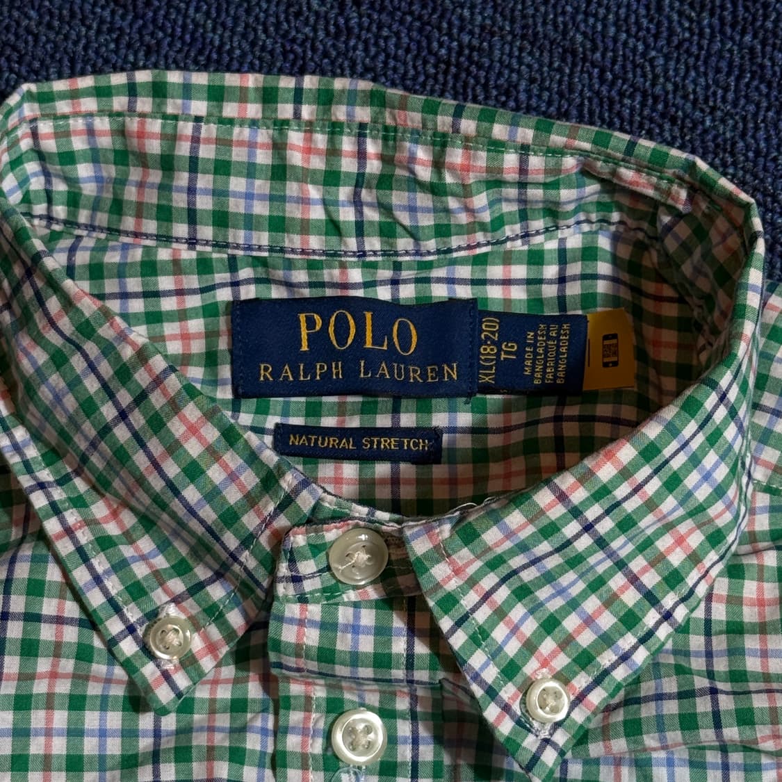 폴로 랄프로렌 체크 셔츠 상품이미지3