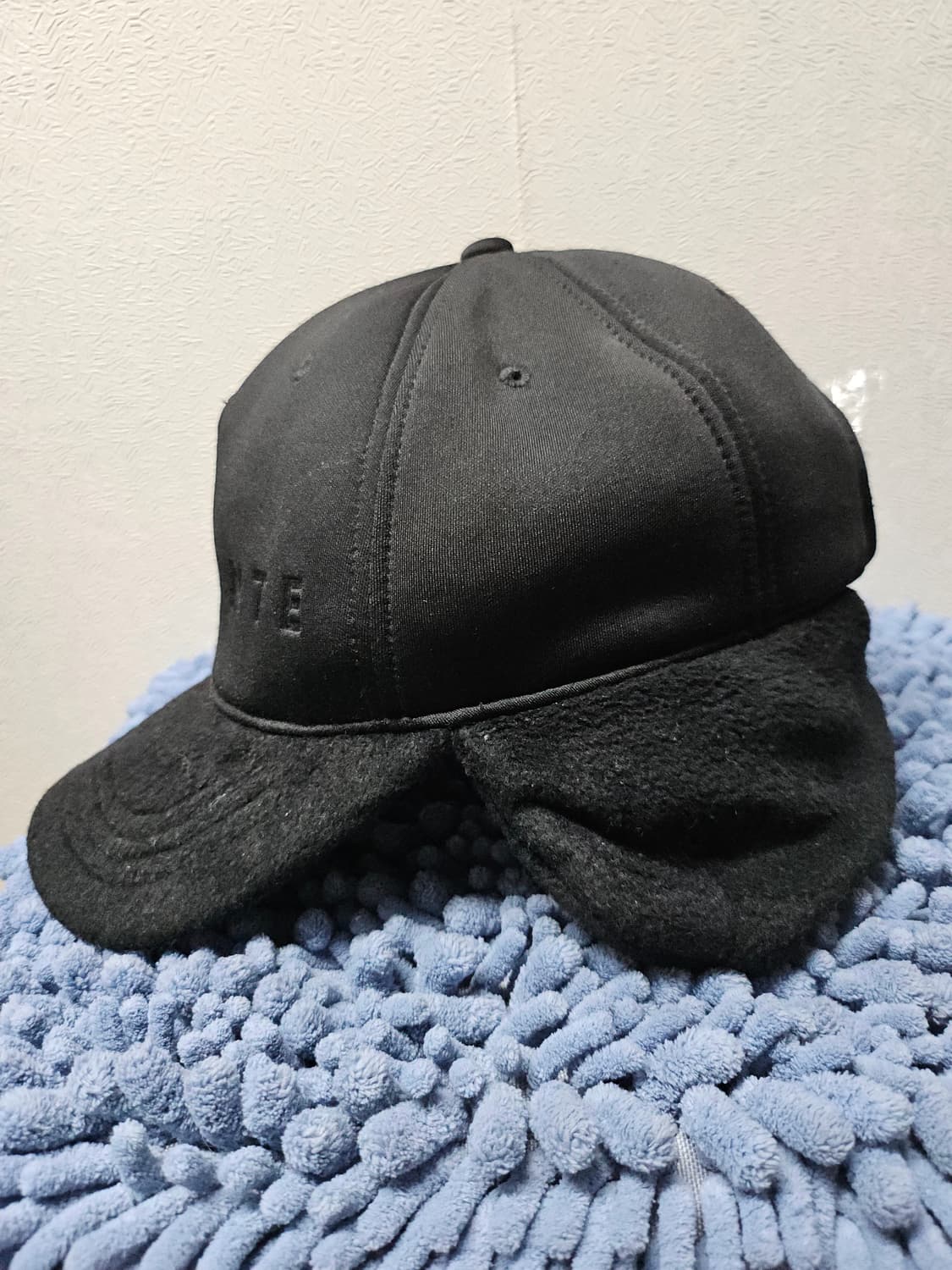 데상트 귀마개  블랙 귀달이 볼캡 상품이미지5