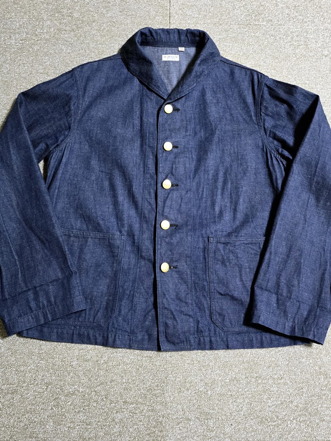 타임원클로딩 엣라스트 엣라코 데님 초기 세일러 커버올자켓44 부처프로덕츠 상품이미지2