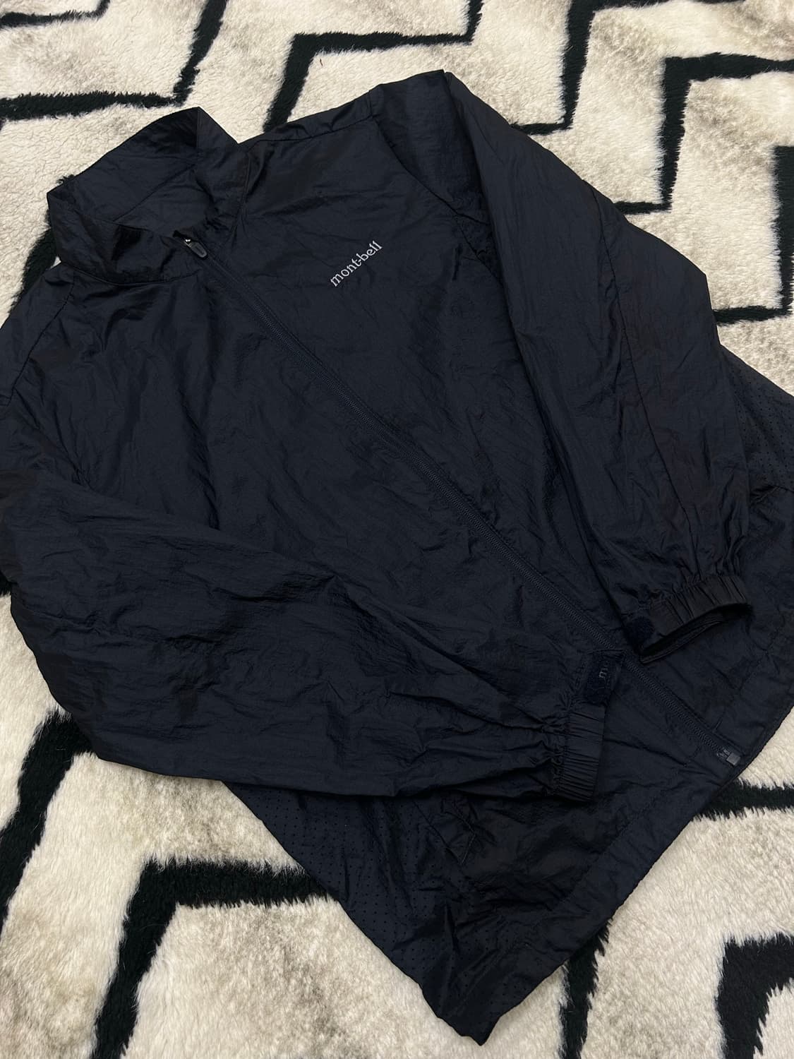 [M]몽벨 나일론 윈드 자켓/블랙 상품이미지2