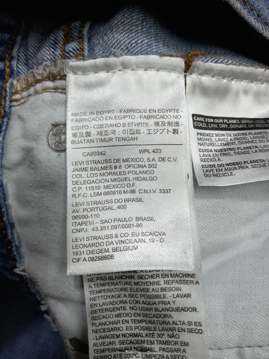 37 리바이스559 워싱 세미와이드진 37-137 상품이미지8