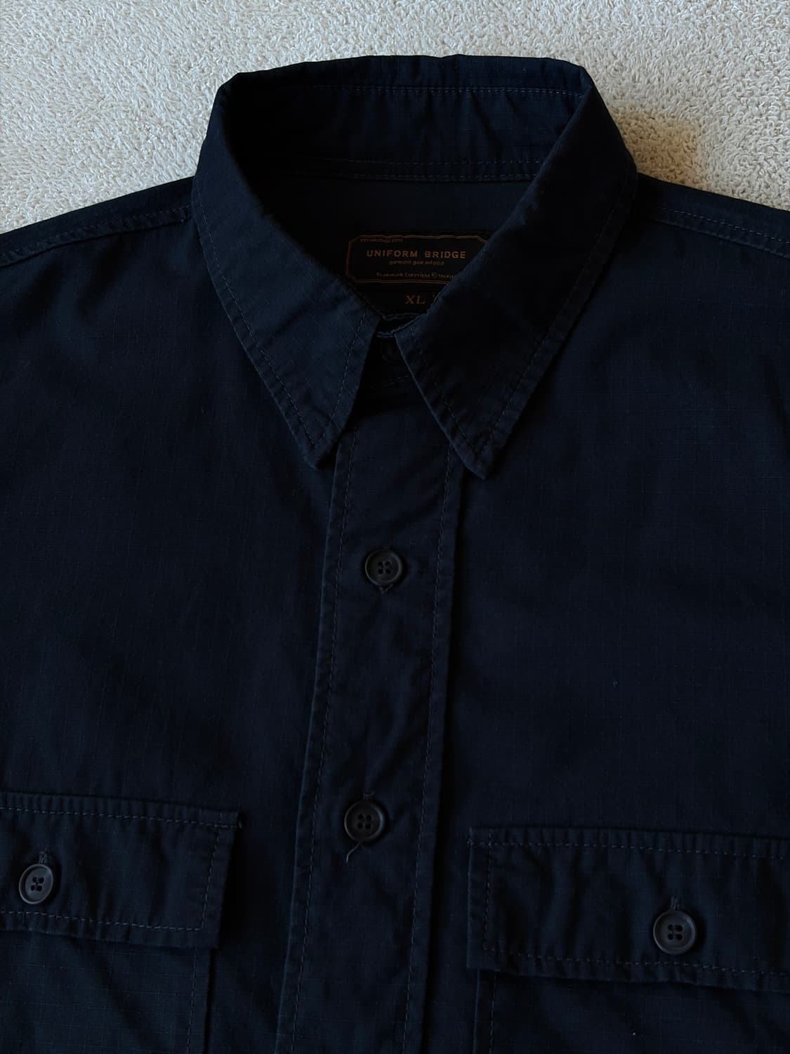 유니폼브릿지 립스탑 퍼티그 셔츠 상품이미지1