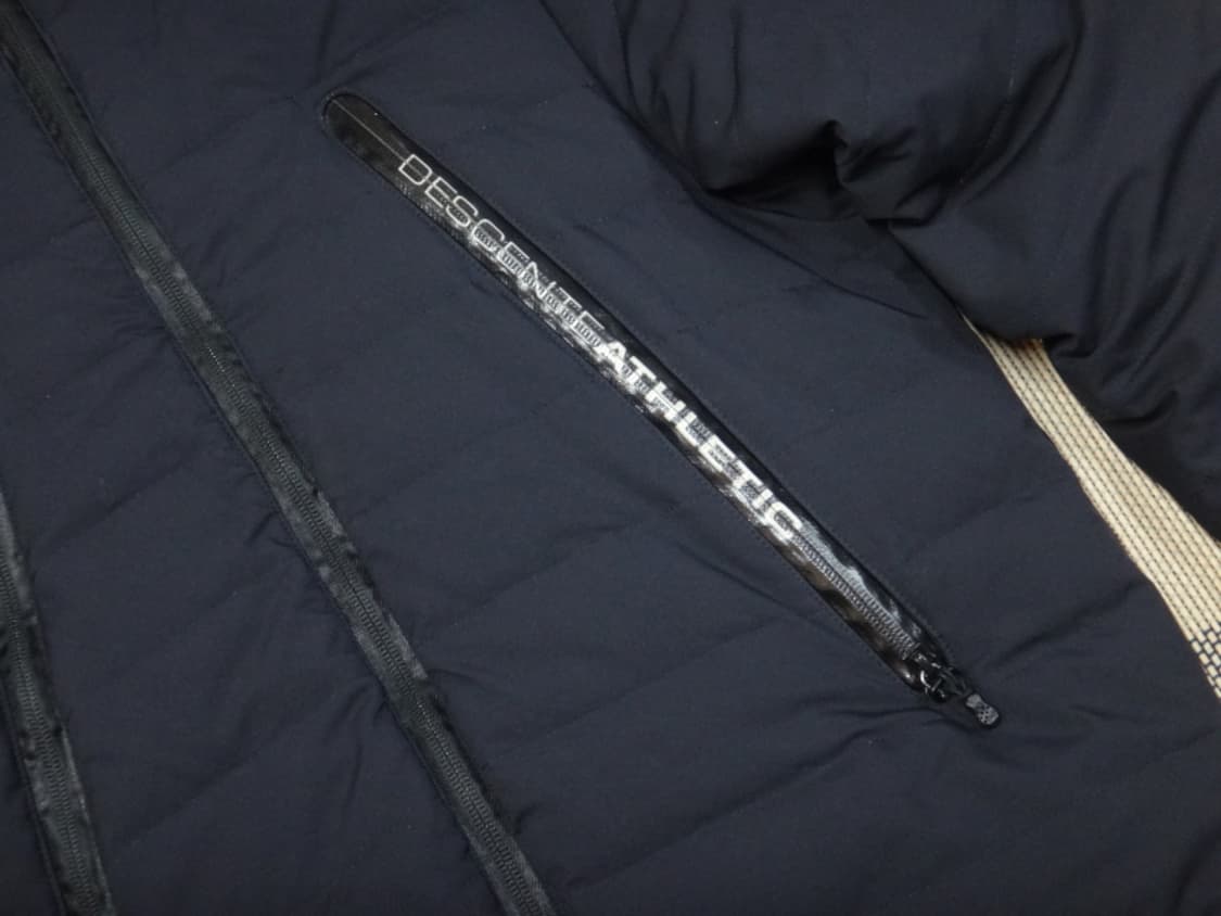 (M/95) 데상트 DESCENTE 남성 다운 패딩 점퍼 블랙 상품이미지5