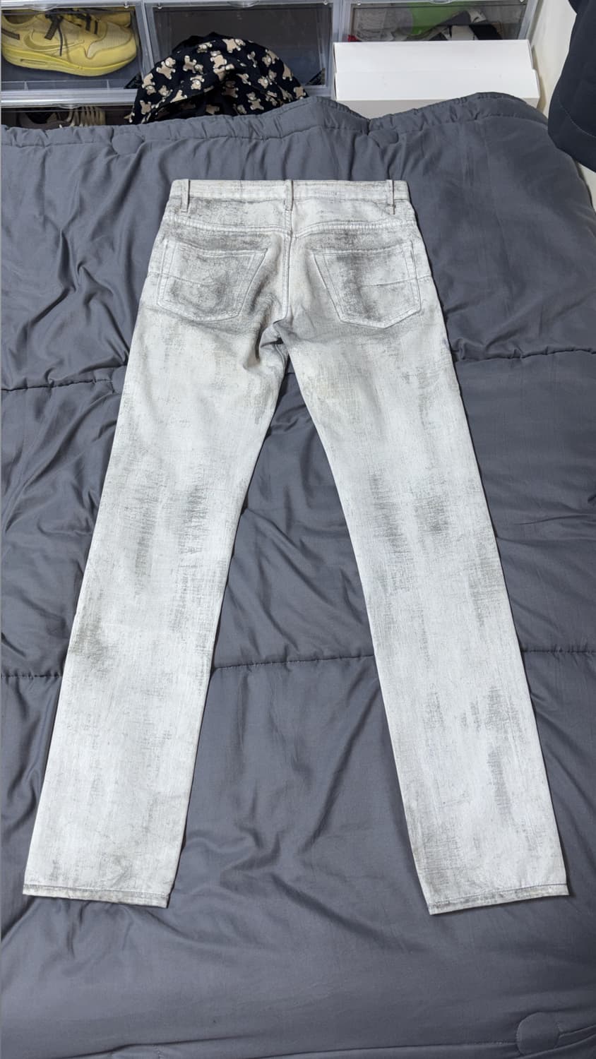 디올옴므 10ss 화이트 코팅진 28사이즈 상품이미지5