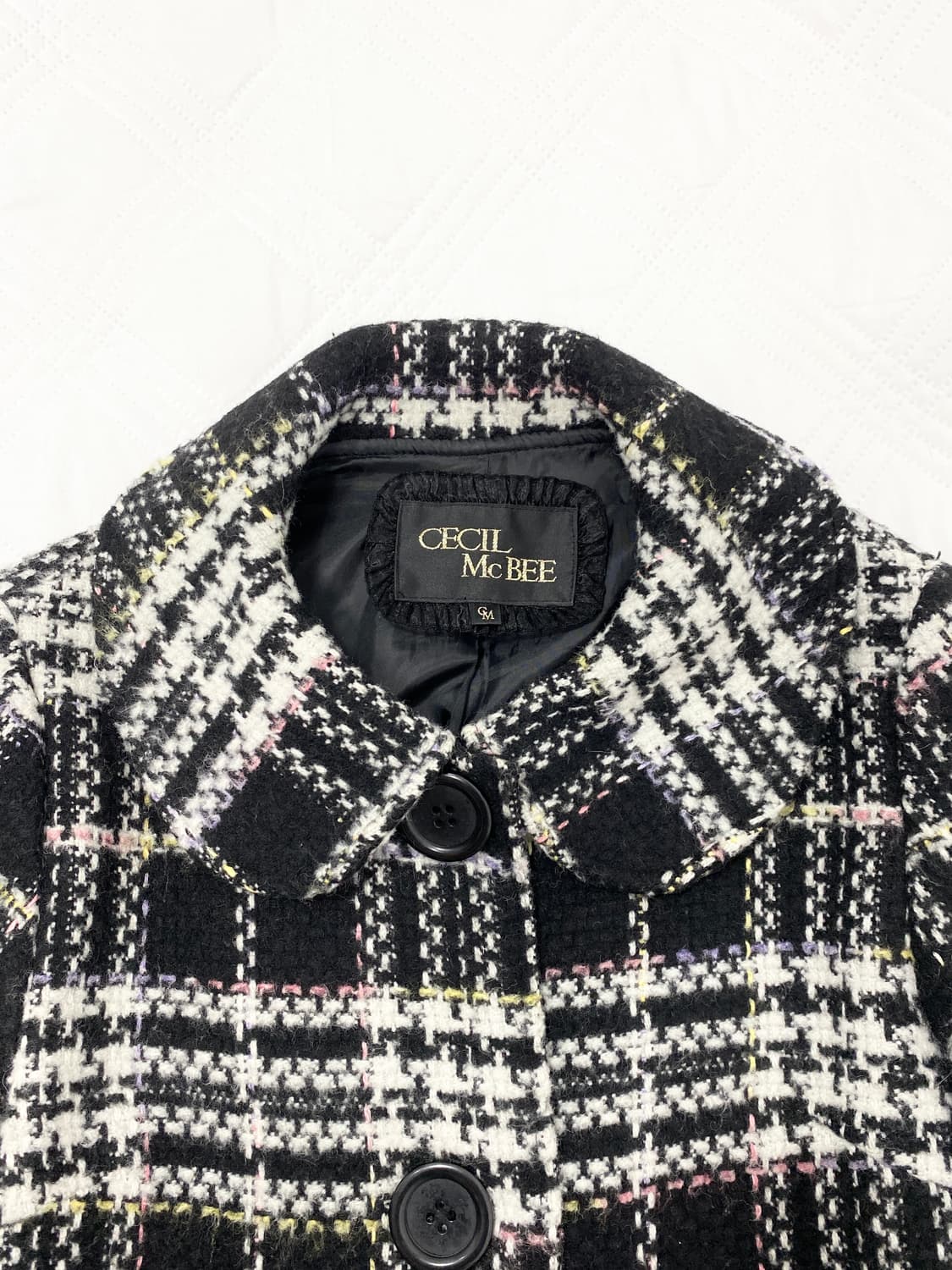 ꒰ঌ 세실맥비 도쿄걸 체크 코트 ໒꒱ 상품이미지3