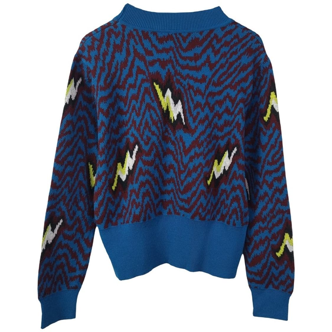 [빔바이롤라] 그래픽 패턴 크루넥 니트 M18578 상품이미지3