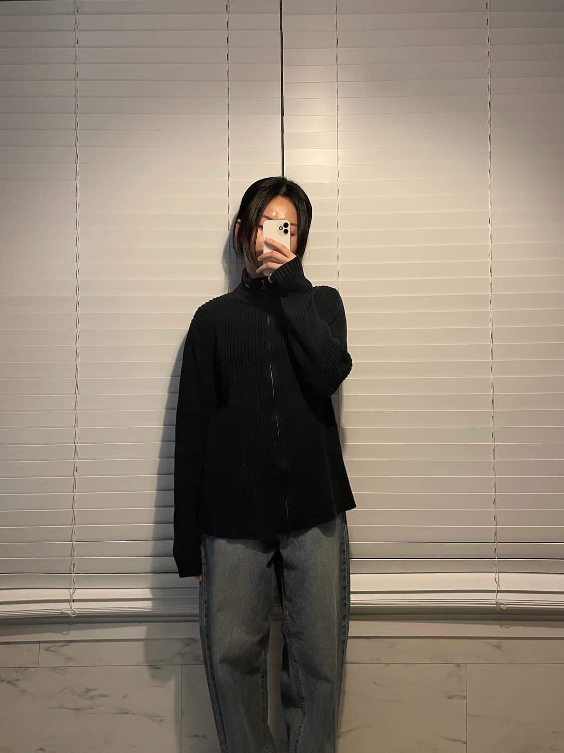 폴로 진스 컴퍼니 니트 집업 상품이미지1