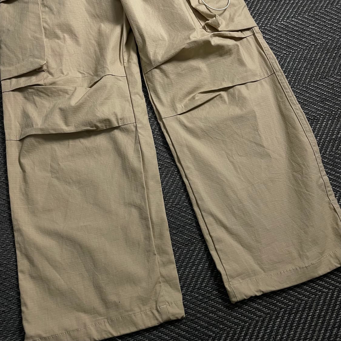 빈티지 립스탑 스트링 퍼티그 카고 팬츠y 4622 상품이미지3