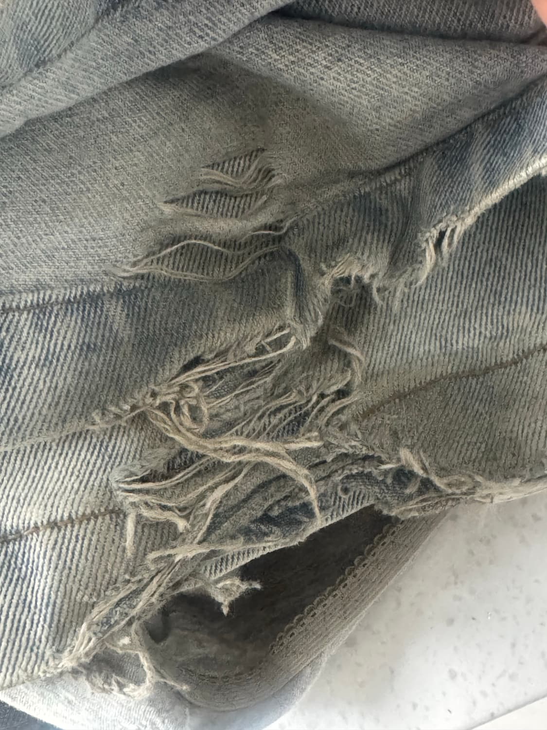 plastic product BAG PANTS (steel blue) S 상품이미지3