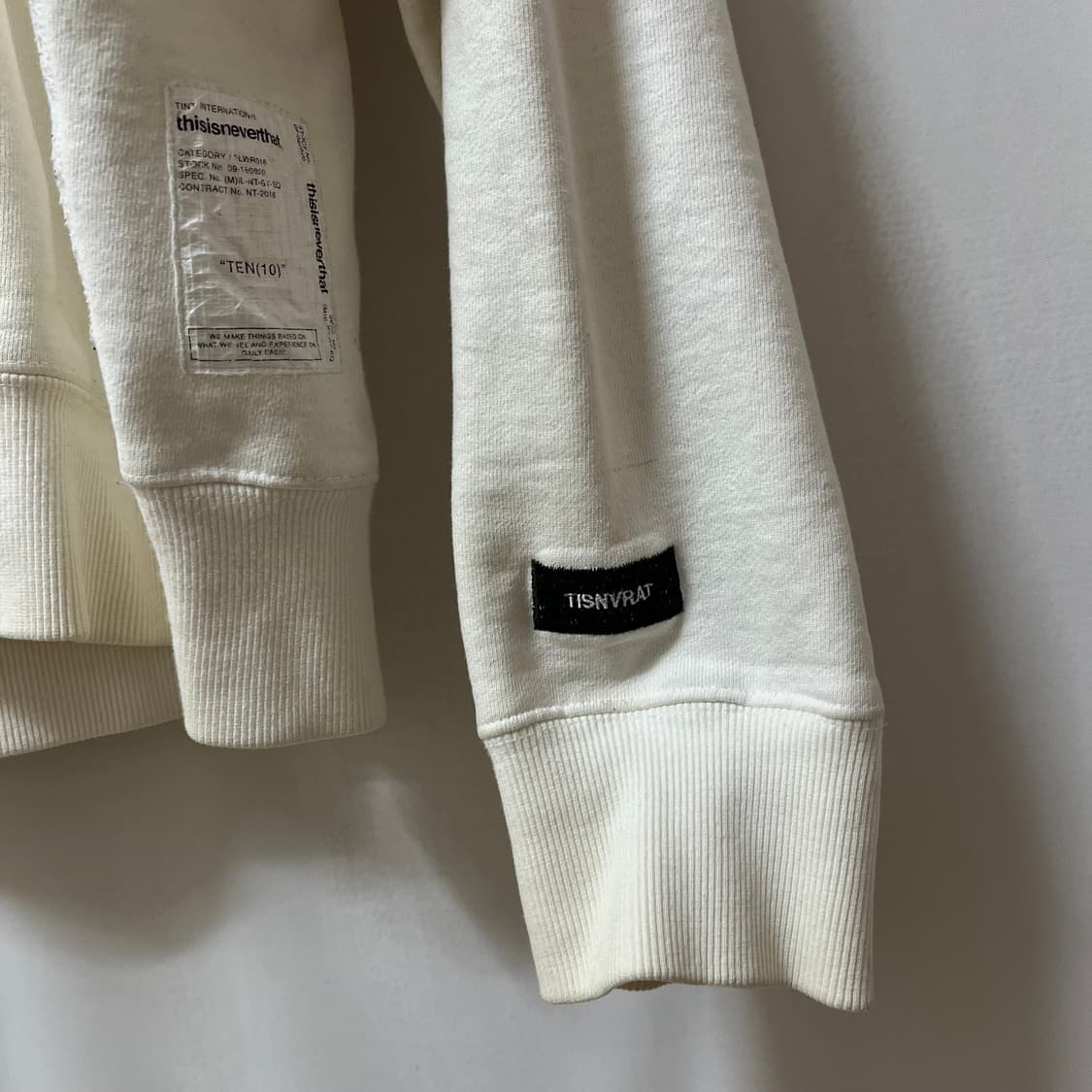 디스이즈네버댓 빅로고 후드티 L/100 상품이미지9