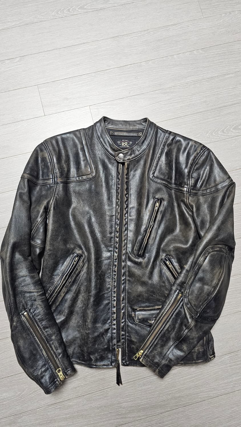RRL 레더모토자켓 상품이미지1