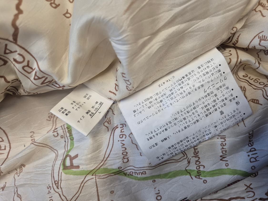 90s 램스킨 A-2 플라이트 레더 자켓 상품이미지7