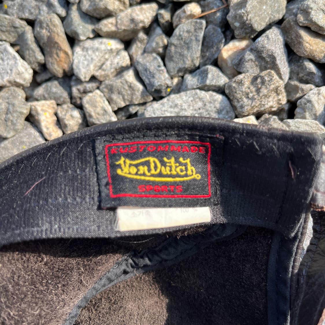 본터치 빈티지 레더캡 상품이미지4