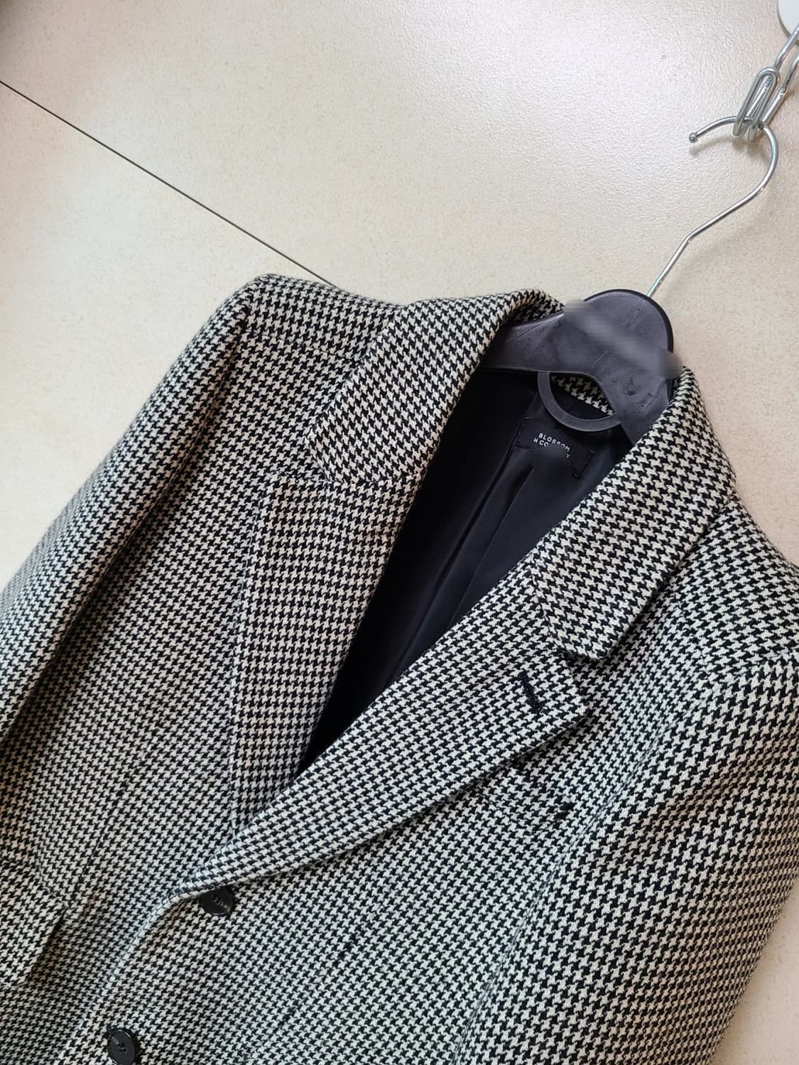 하운드 체크 자켓 상품이미지3