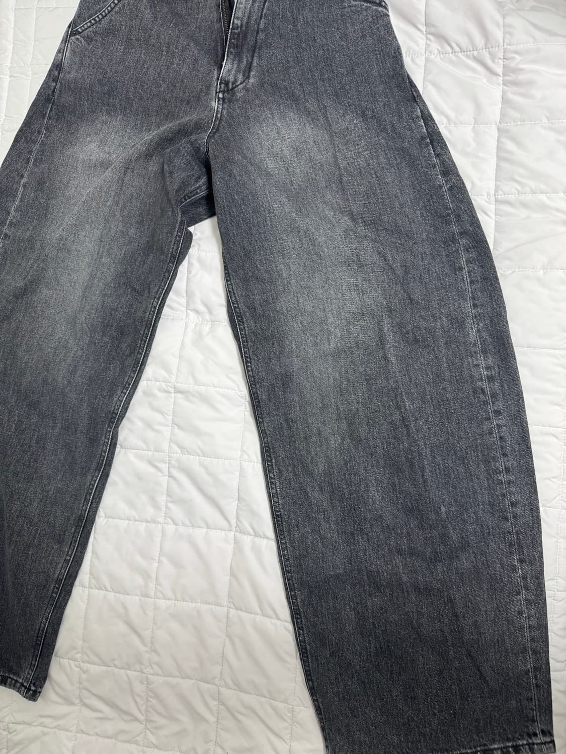 해칭룸 와이드 커브진 2사이즈 상품이미지2
