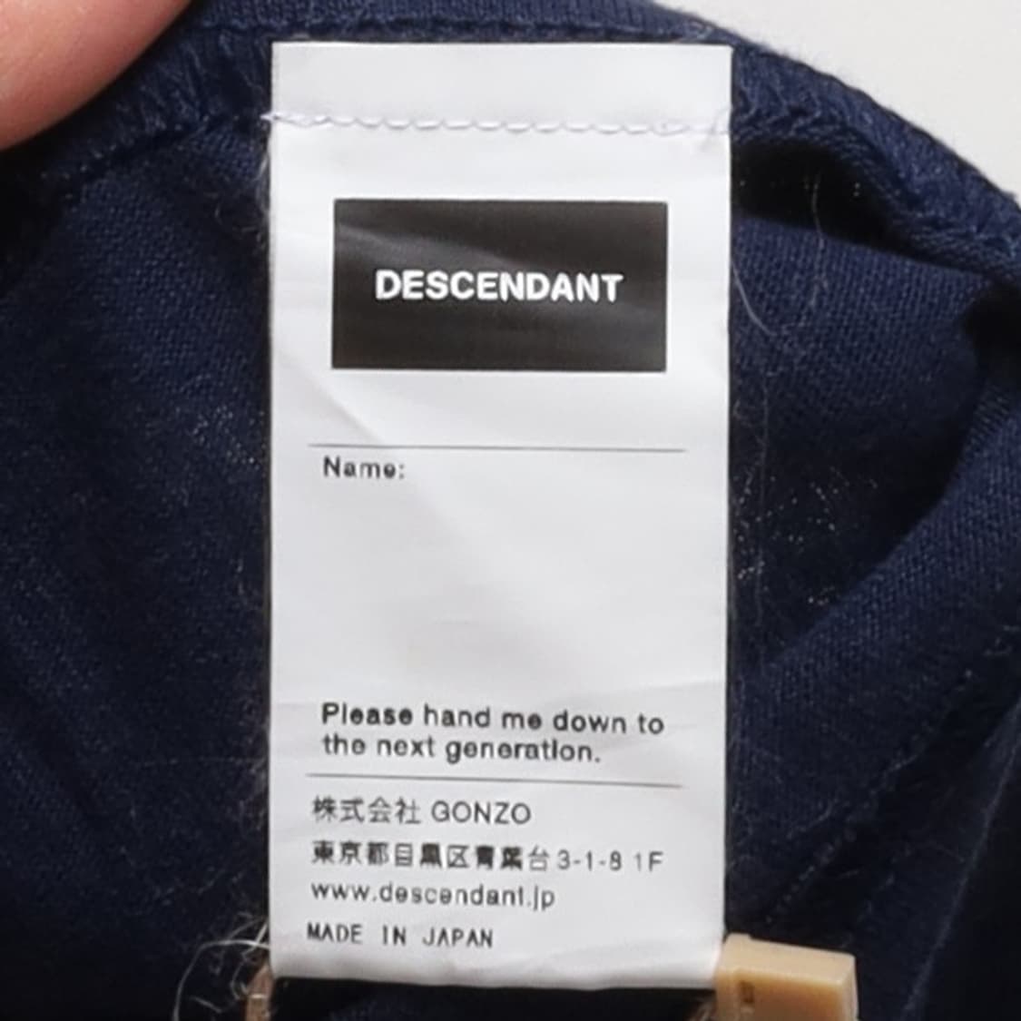 디센던트 Descendant Logo T-shirt 

 상품이미지9