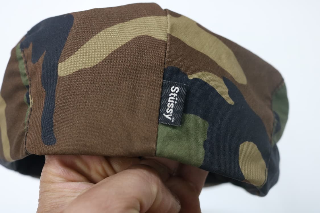 올드 스투시 90s 빈티지 우드랜드 카모 헌팅캡 상품이미지4