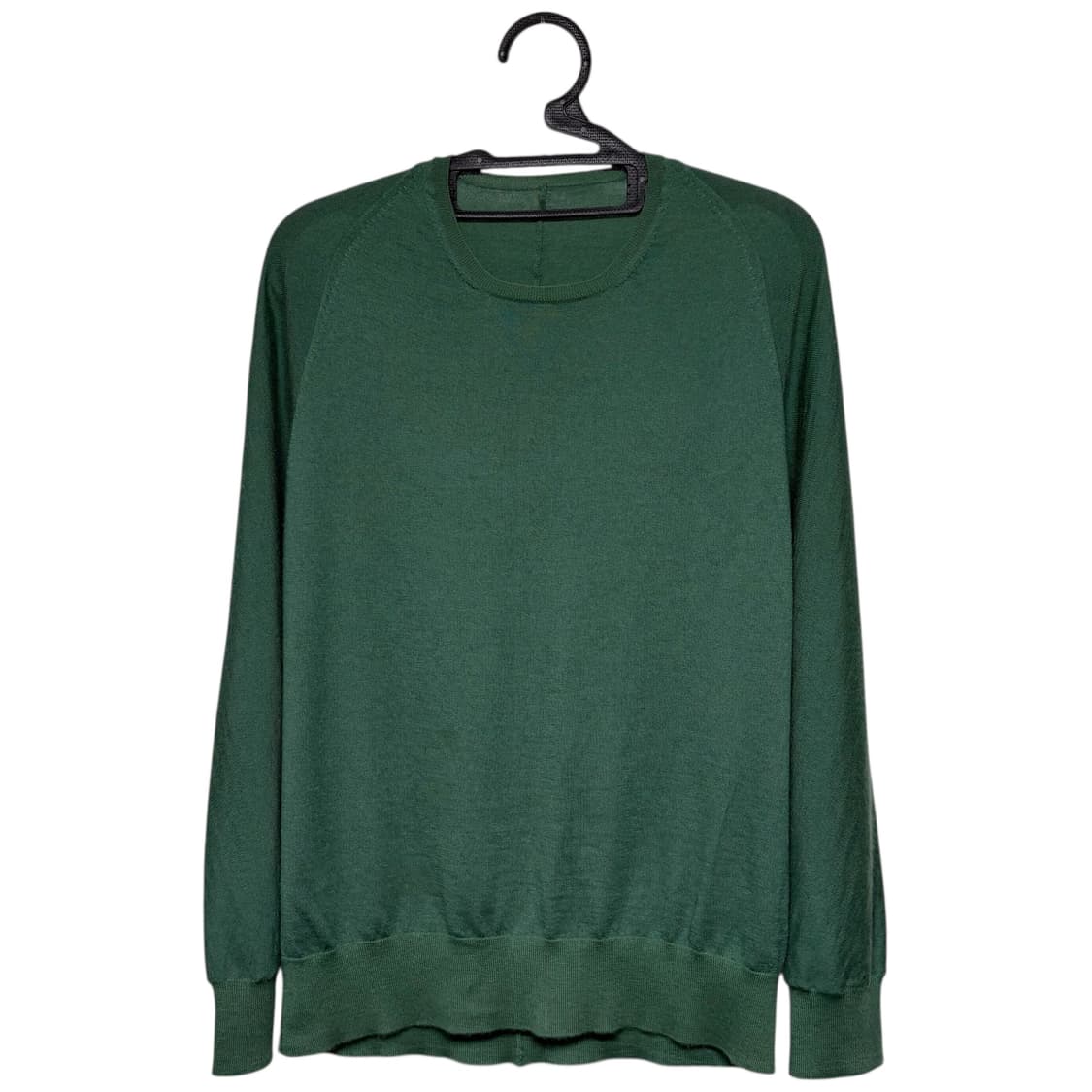 캐시미어 100% 그린 긴팔 니트 상품이미지2