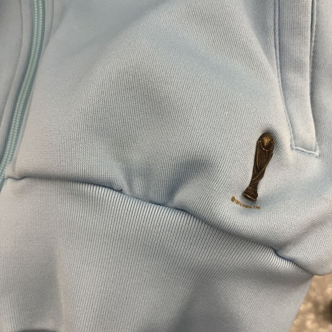 아디다스 올드스쿨 아르헨티나 연하늘 져지 집업 S C10530 상품이미지9