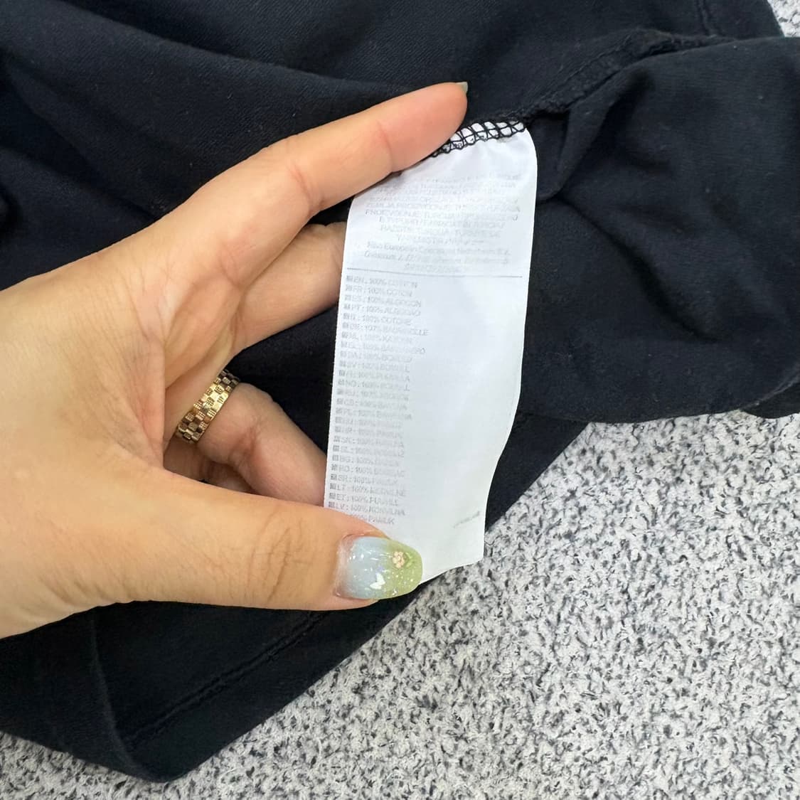 L 나이키 스몰로고 반팔 티셔츠 0625J1 상품이미지4