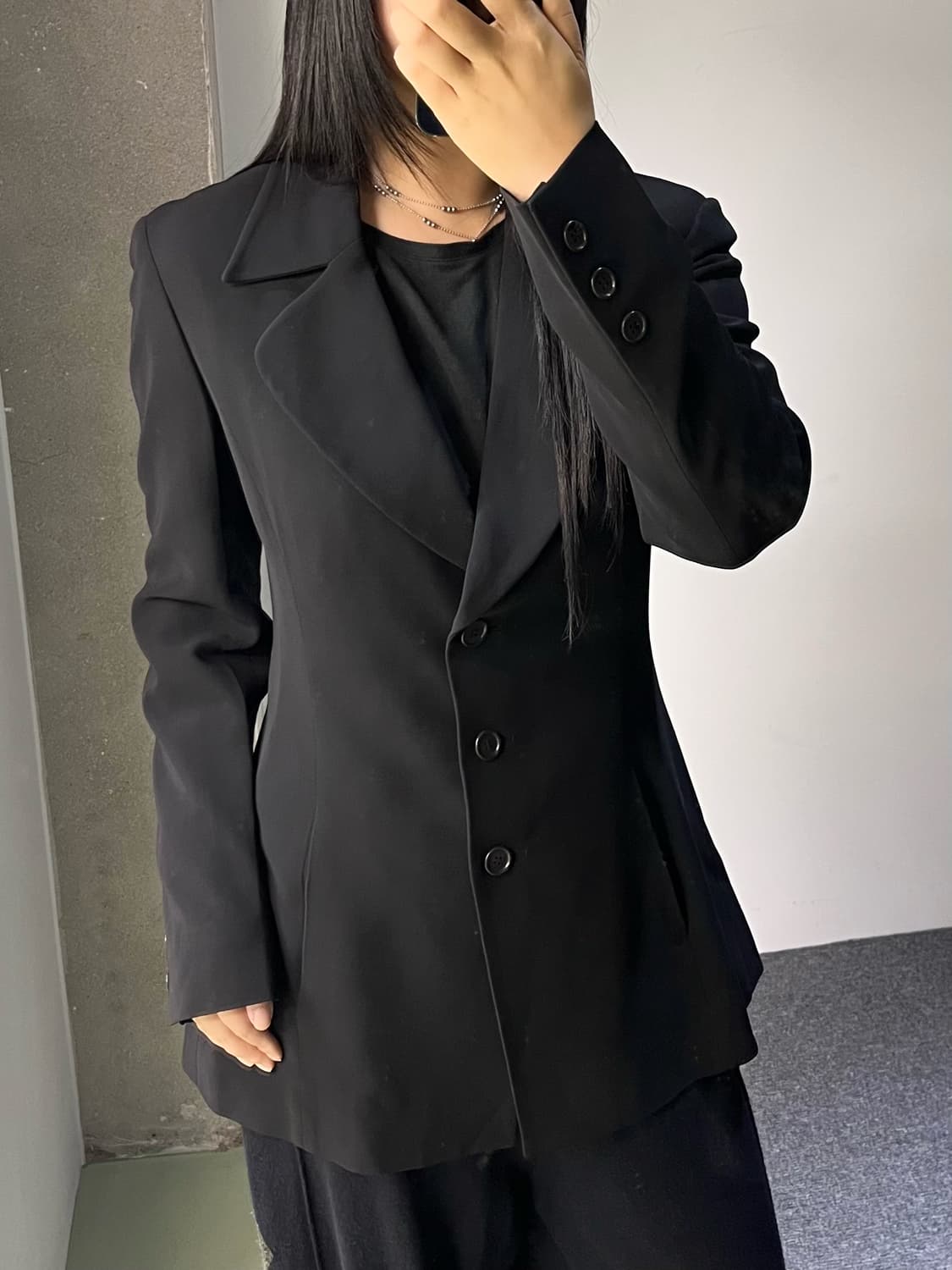 셀린느 90's 빅 라펠 3B 블레이저 상품이미지2