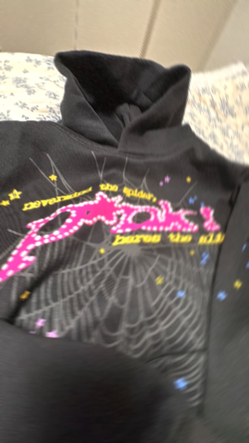 스파이더 후드티 사이즈 s 한국 사이즈 m~l 상품이미지1