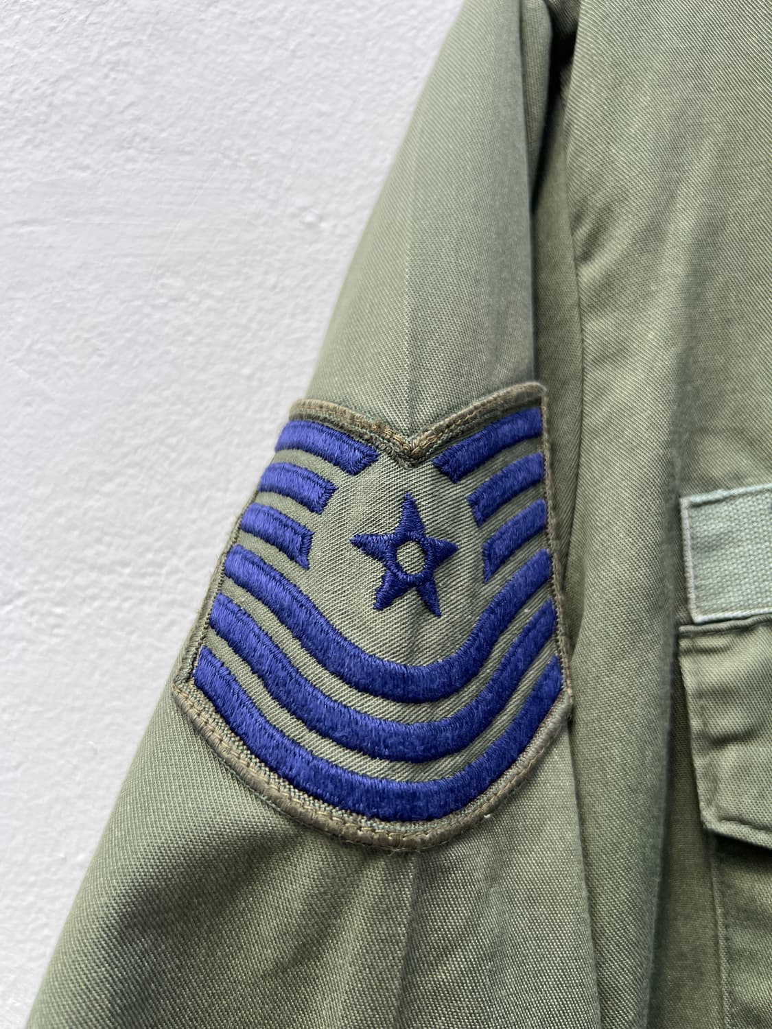 [XL]70~80's 오리지널 U.S AIR FORCE OG-507 셔츠 상품이미지5