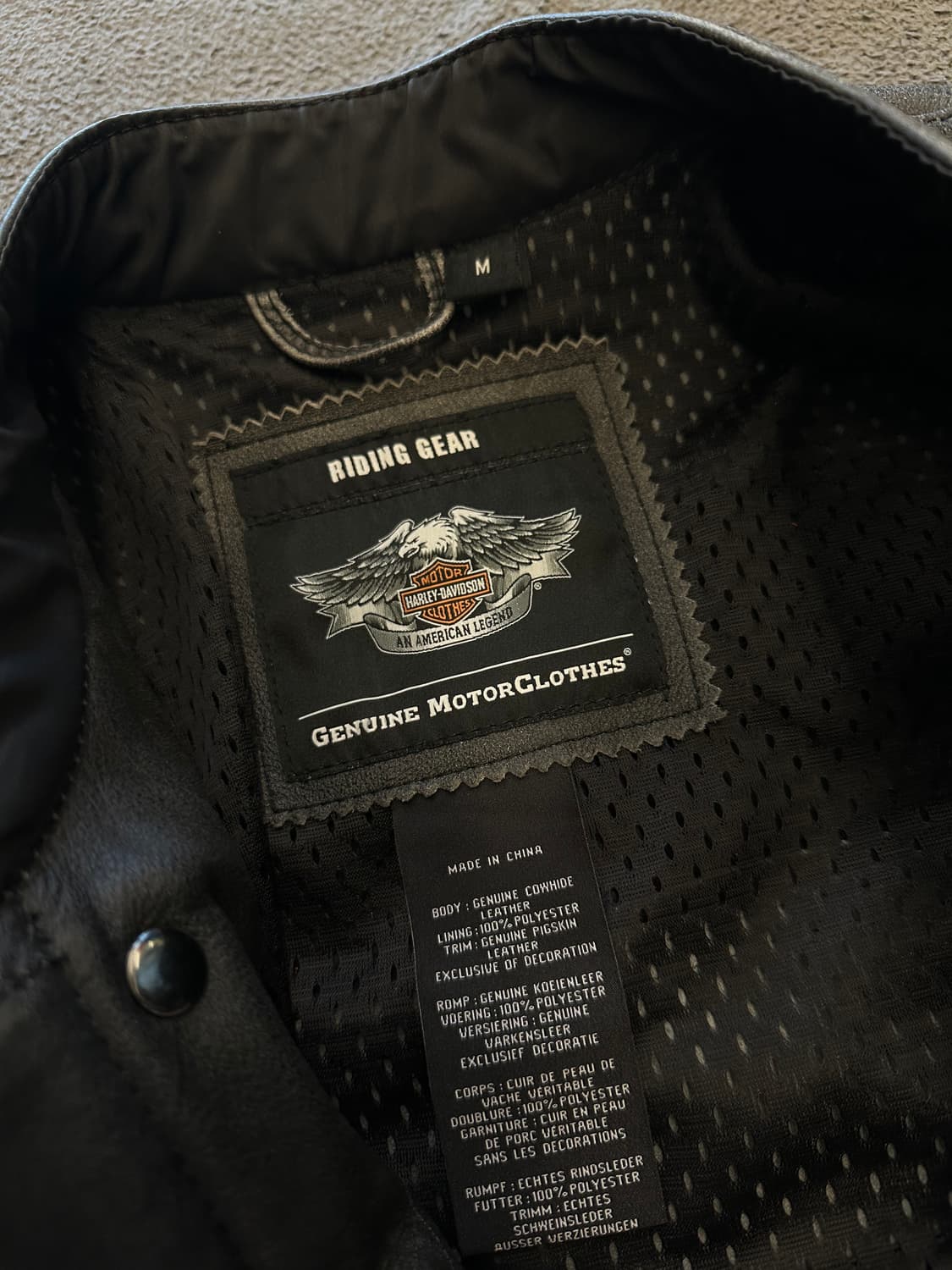 할리데이비슨 스크리밍 이글 레더 자켓 처분  상품이미지6