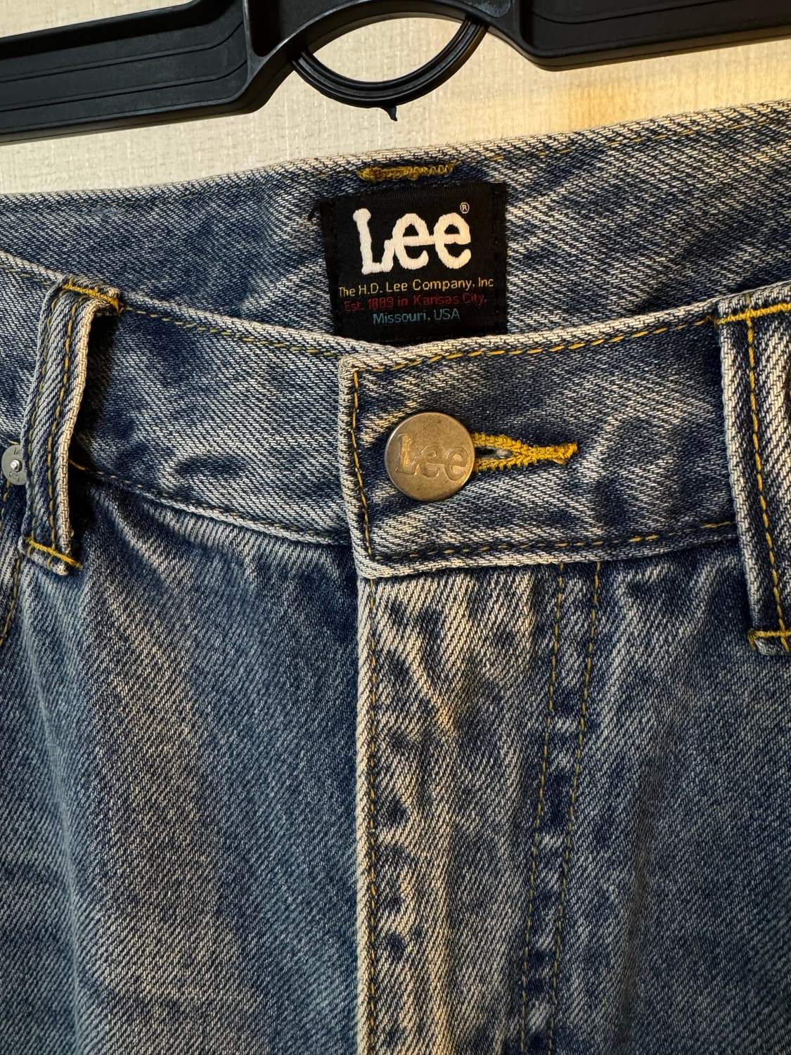 [30]아이앱 스튜디오 x lee 데님 진 인디고 네이비 상품이미지4