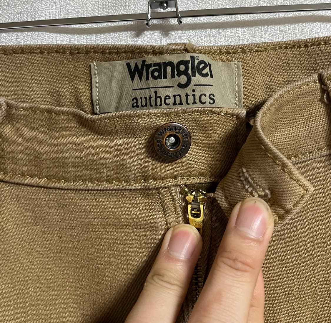 랭글러 스트레이트핏 코튼 스판 팬츠 33 상품이미지5