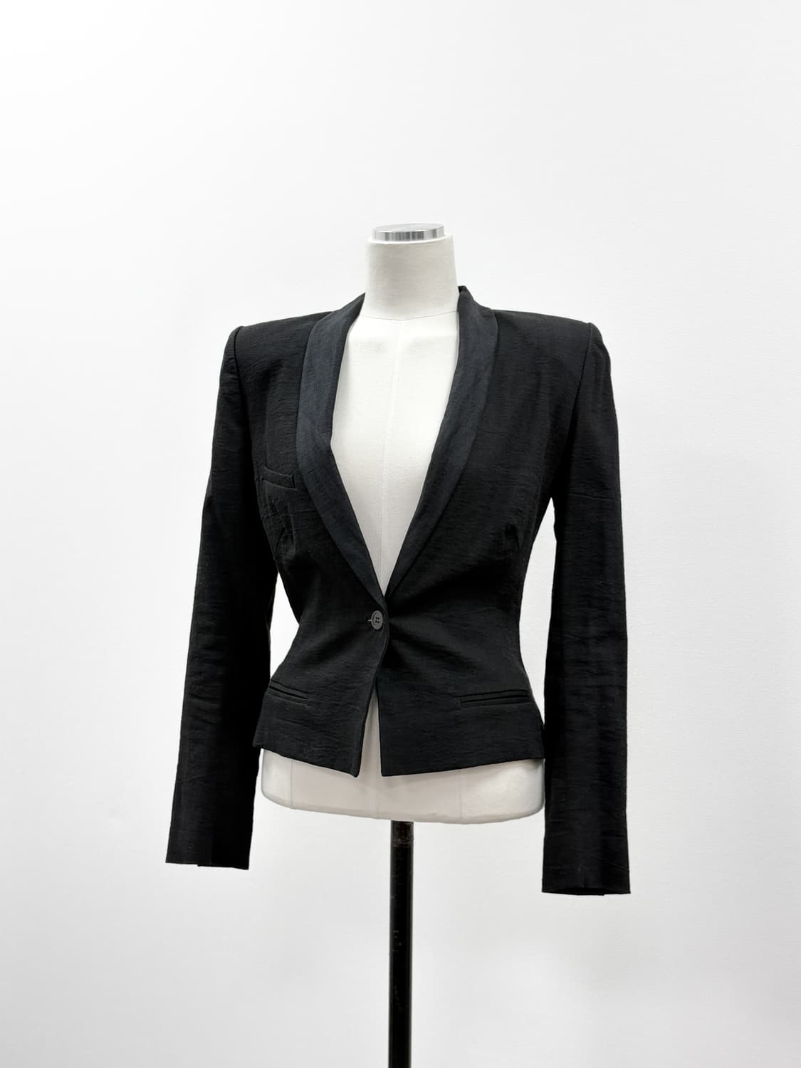 이자벨 마랑 블랙 크롭 테일러드 자켓 상품이미지1