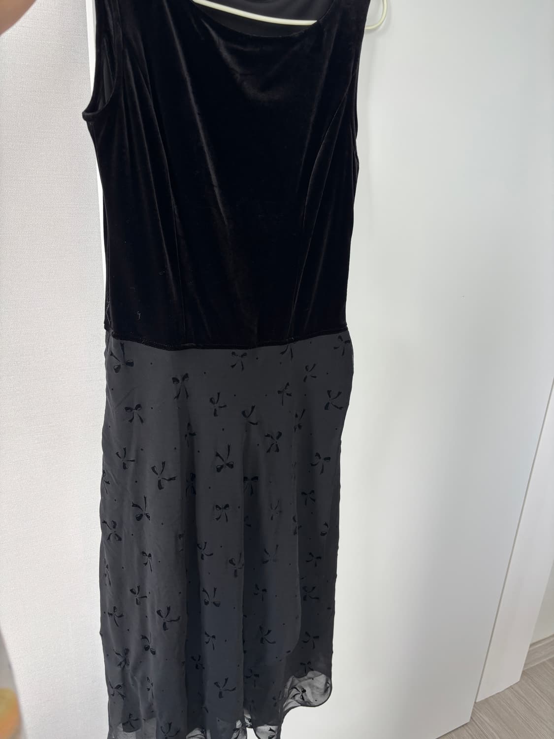 빈티지 벨벳 원피스 상품이미지2