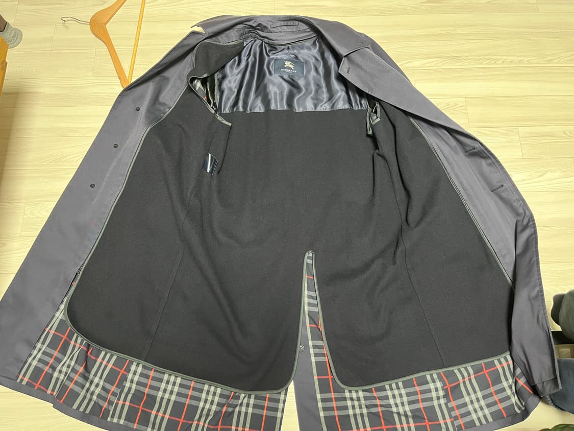 버버리 트렌치코트 네이비  상품이미지7