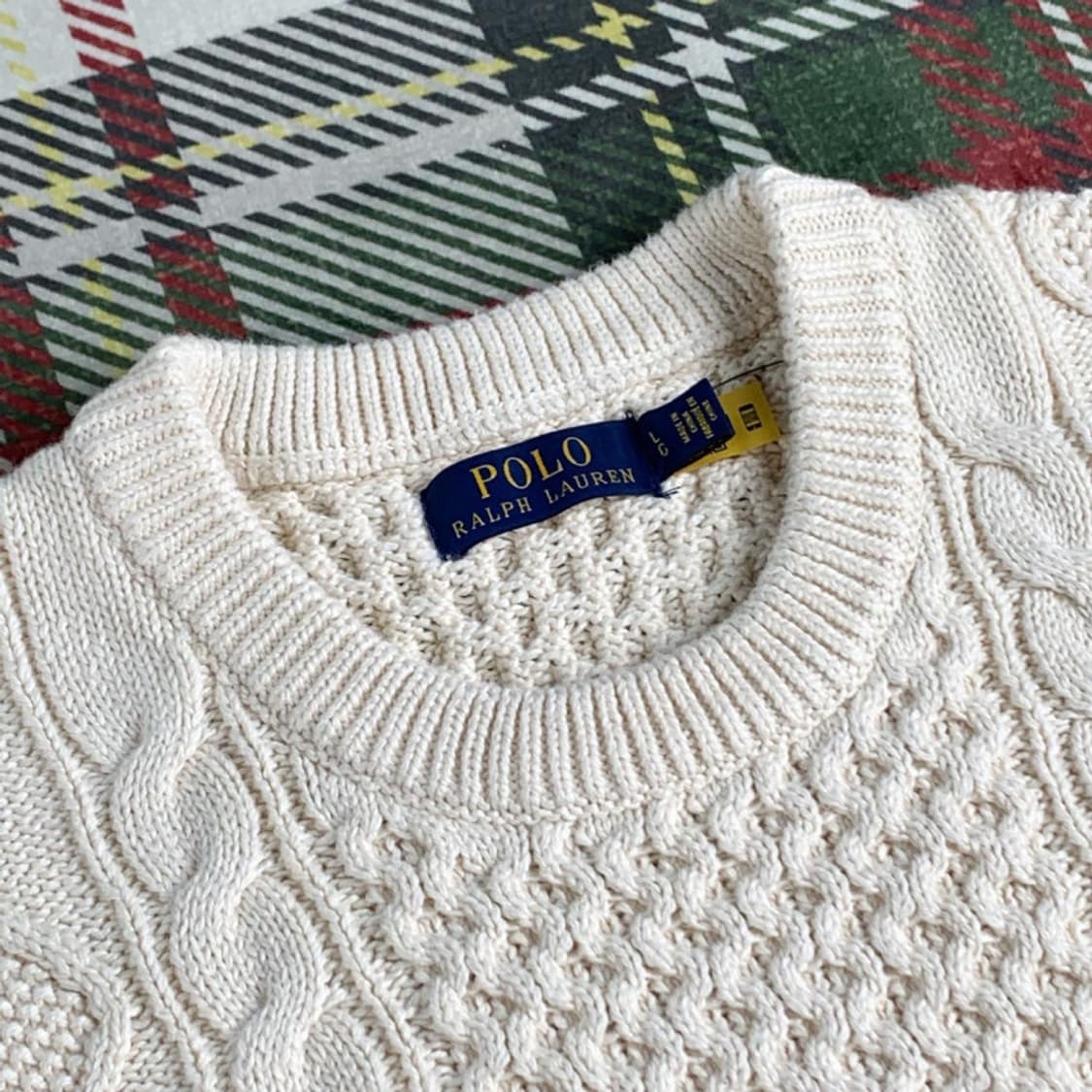 폴로 랄프로렌 21Winter 아란패턴 니트/스웨터 상품이미지2