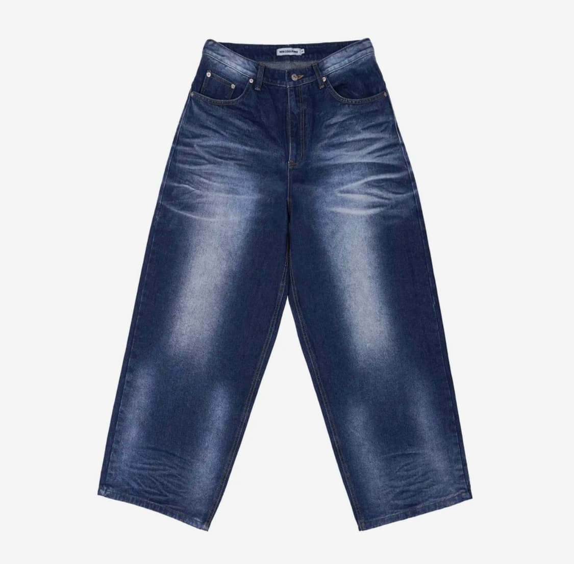 (2) 노쿨러스 OLD FADED WIDE DENIM INDIGO 팬츠 상품이미지1