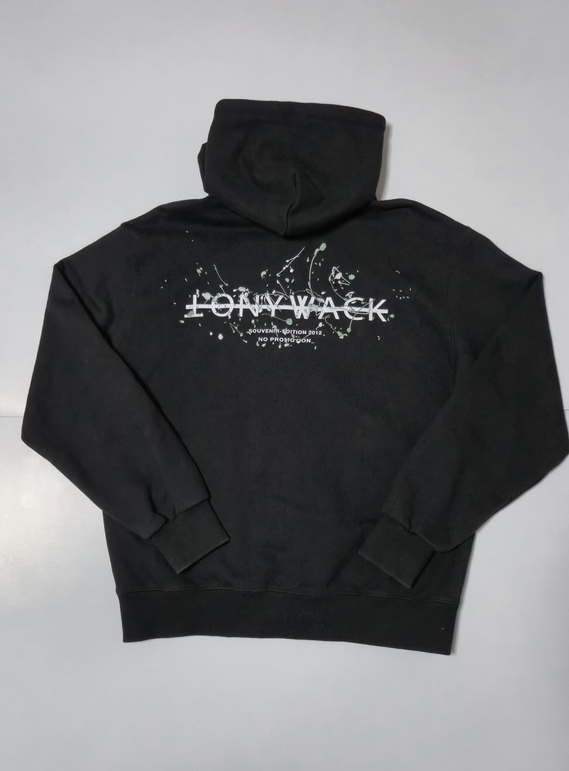 토니웩 블랙 후드티집업 L 사이즈 상품이미지2