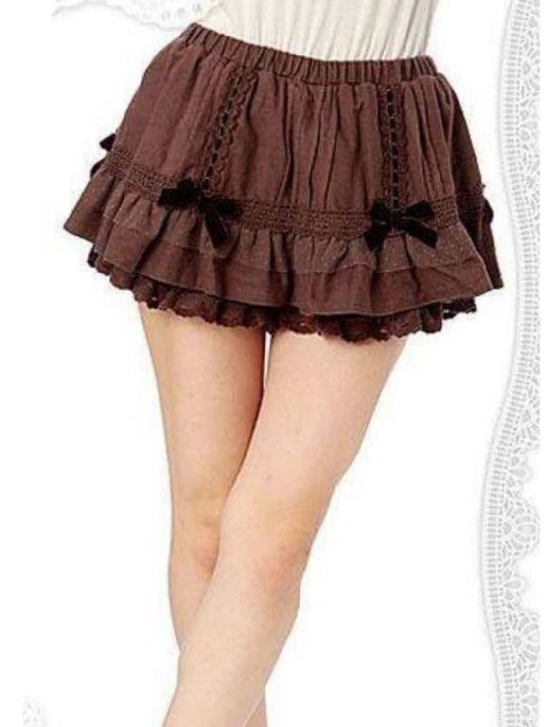 LIZ LISA 미니 에드 캉캉 스커트 상품이미지5