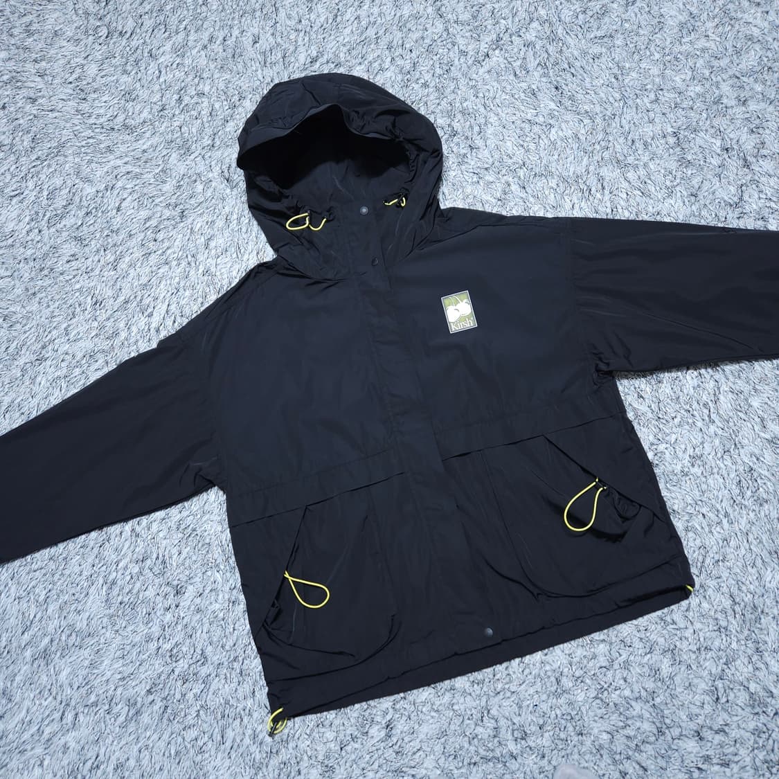 키르시) 1 여자 오버핏 우븐후드집업 우븐점퍼 / 왕눈이샵 상품이미지2