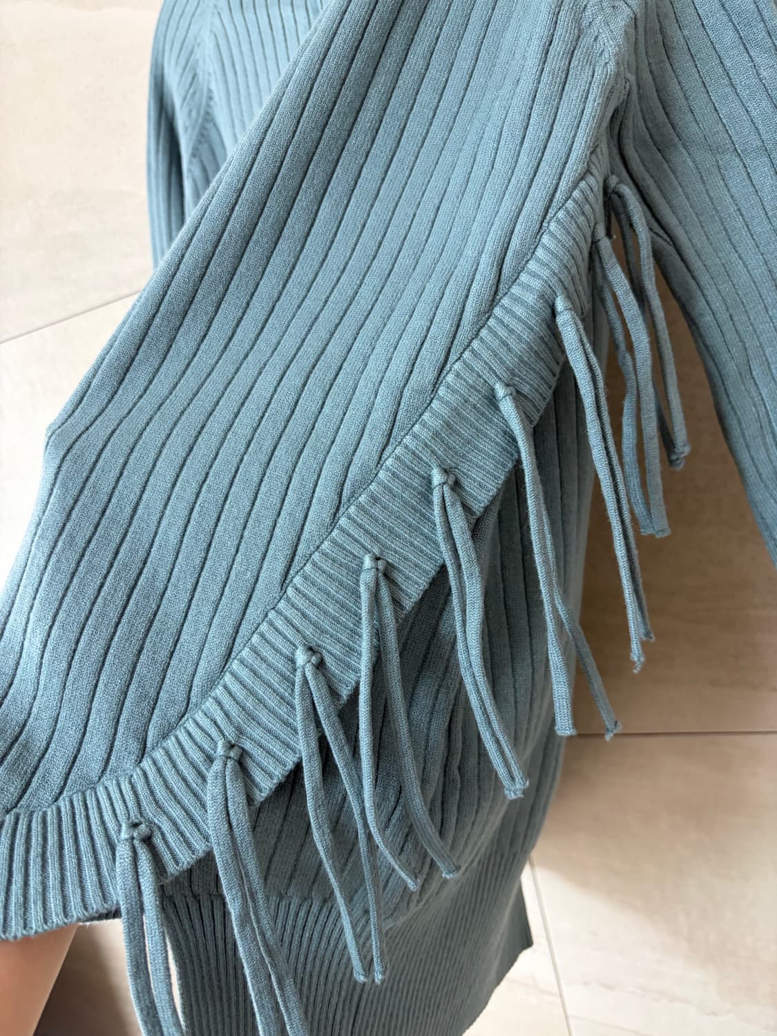 Tassel point vintage knit 상품이미지1