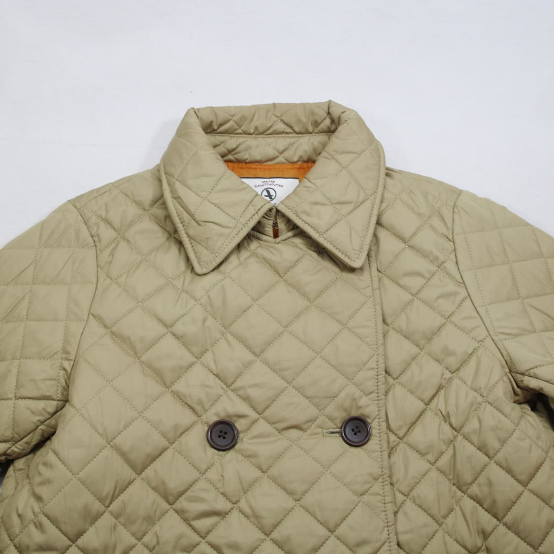 AIGLE 퀼팅 피코트 (여성용 S) 상품이미지4