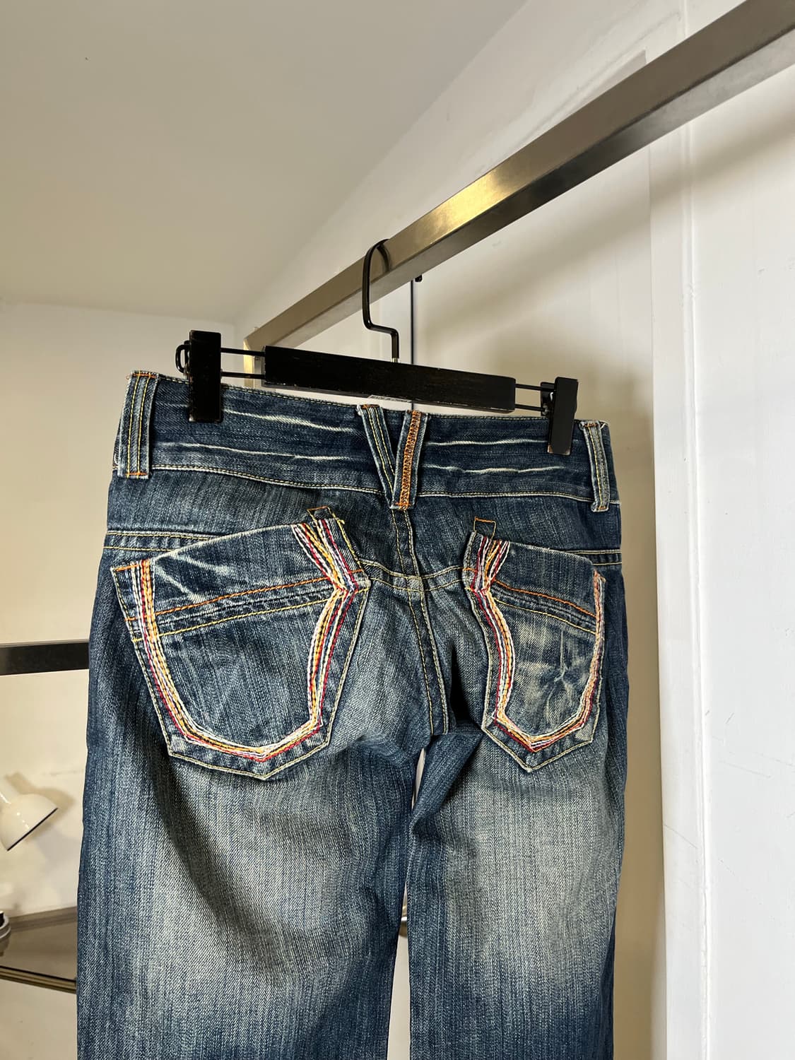 Wide Boots Cut Denim Pants 상품이미지9