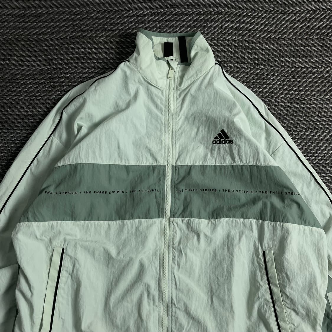 아디다스 박시핏 빅로고 우븐 바람막이 자켓y 3834 상품이미지6